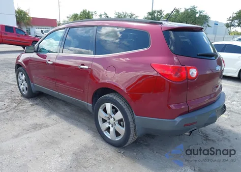 2010 Chevrolet Traverse Ltz z USA, uszkodzony, nr VIN 1GNLRHED3AJ193289
